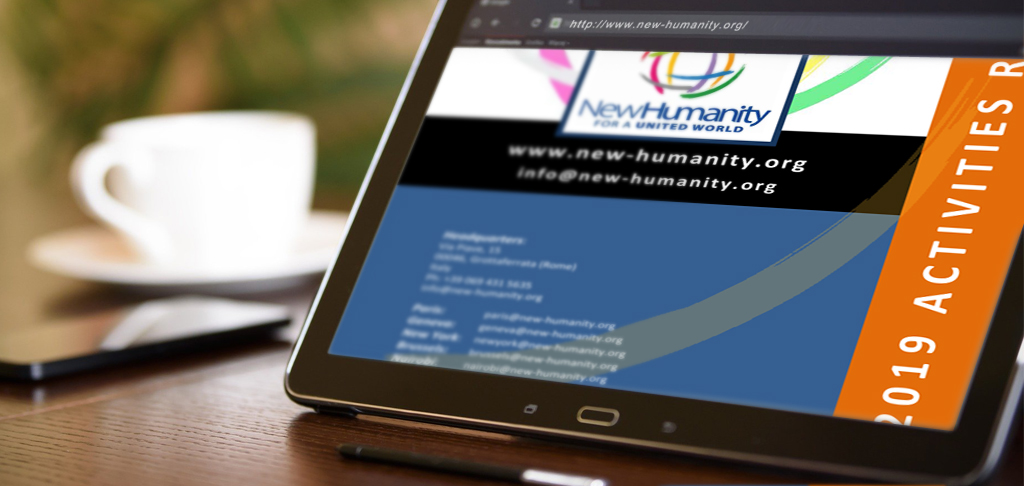 New Humanity New Humanity 2019 Activities Report is Available | New Humanity